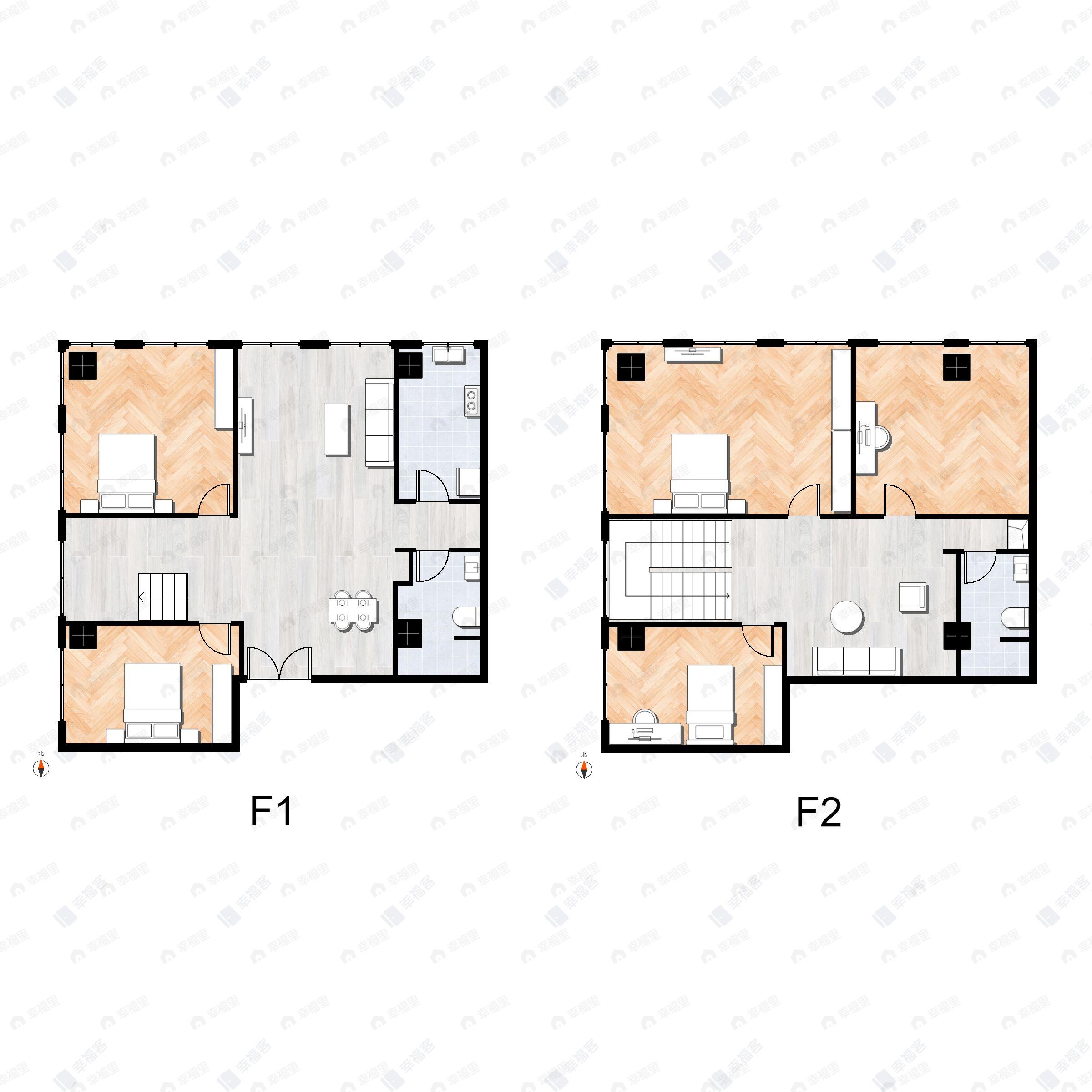 天资陸号院5室3厅2卫户型图