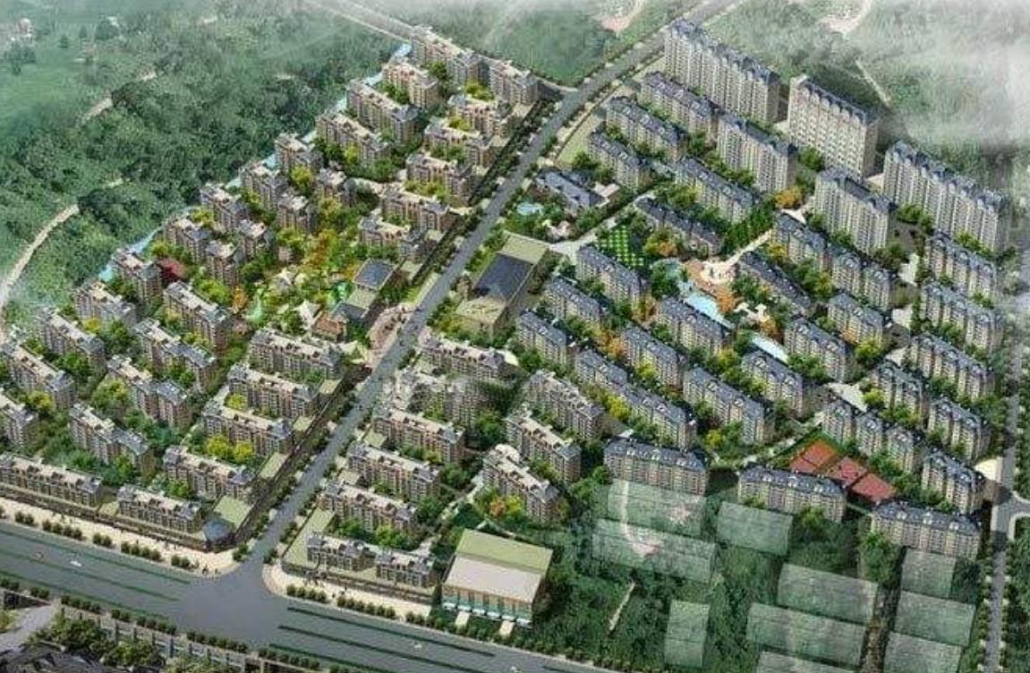 邸家庄绿州花园效果图