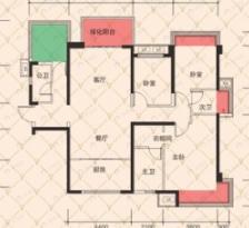 荣和悦澜山4室2厅3卫户型图