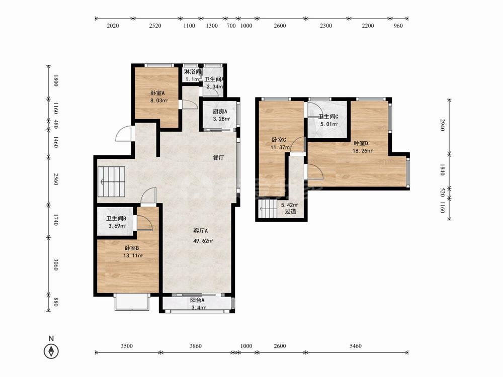 整租·天恒摩墅