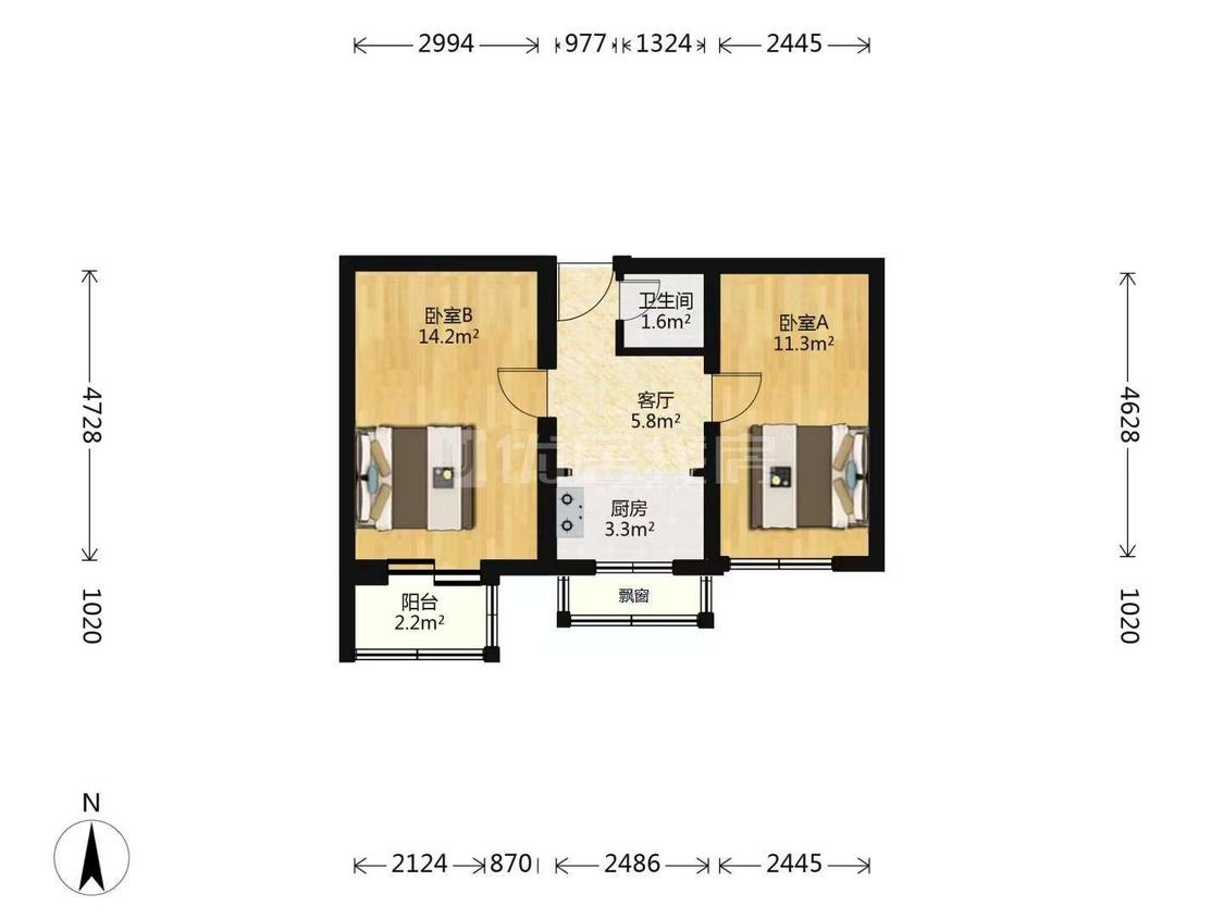 整租·六营门小区