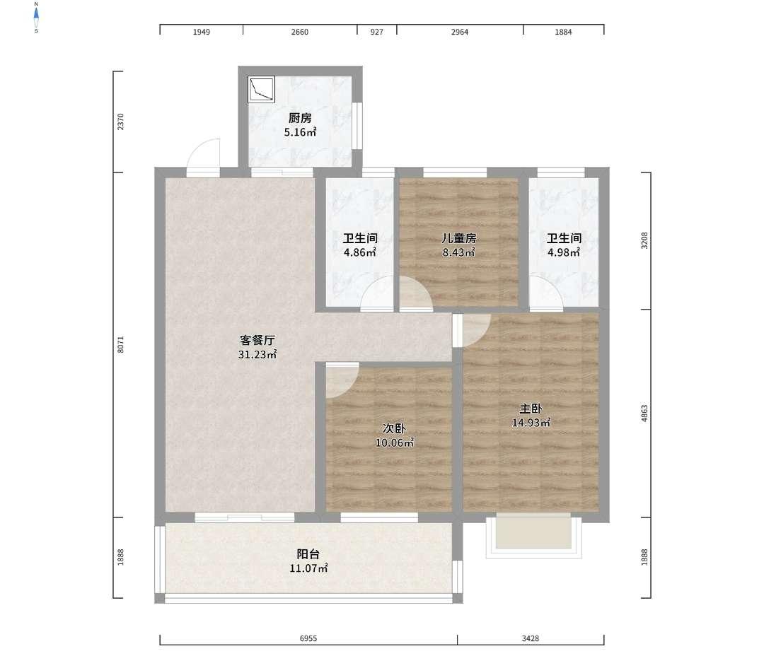 整租·华纺锦宸稻河湾