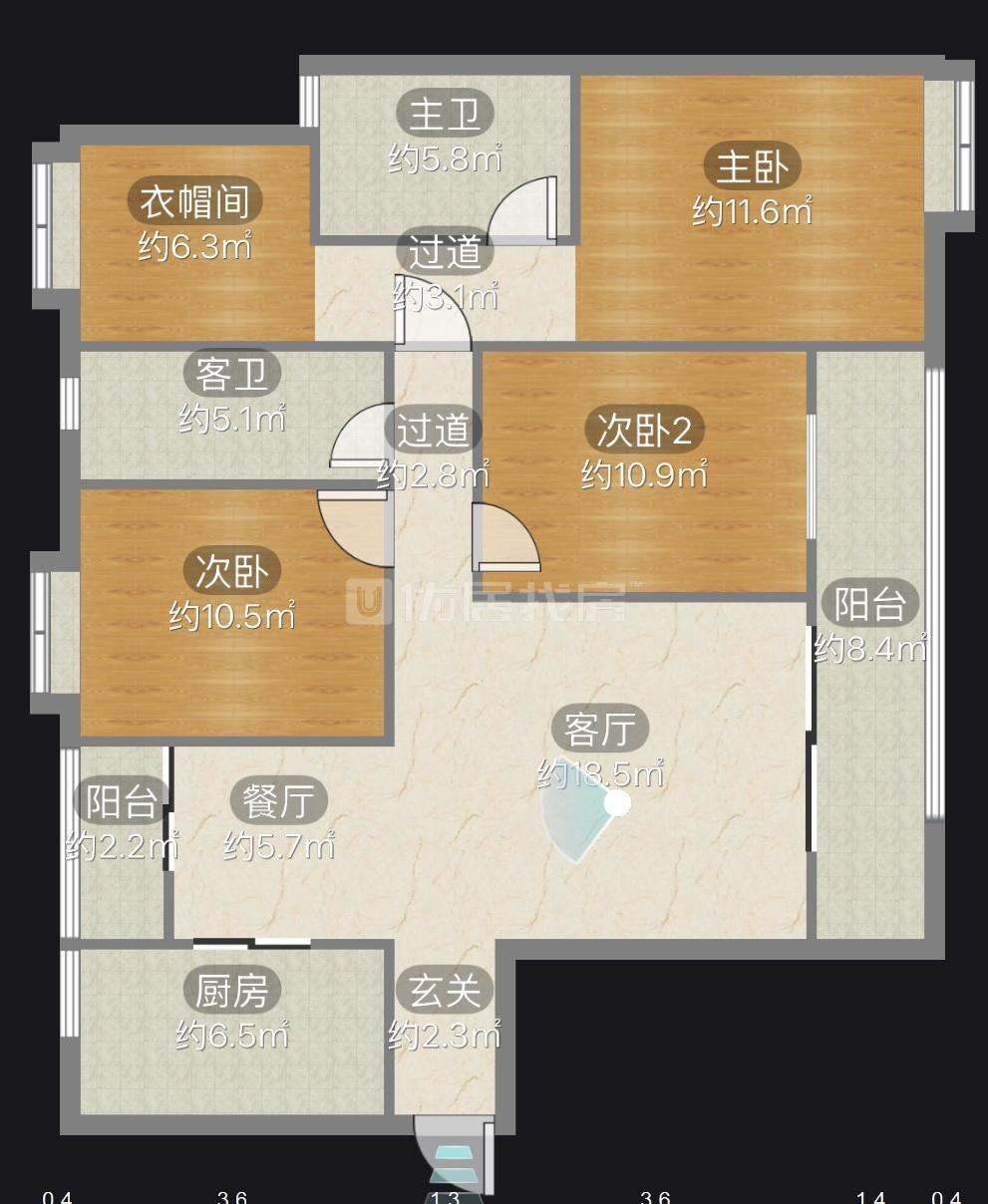 整租·万科玲珑湾