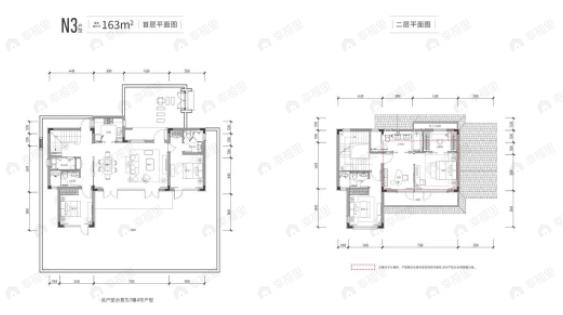 滨江·天目山晓城4室2厅4卫户型图