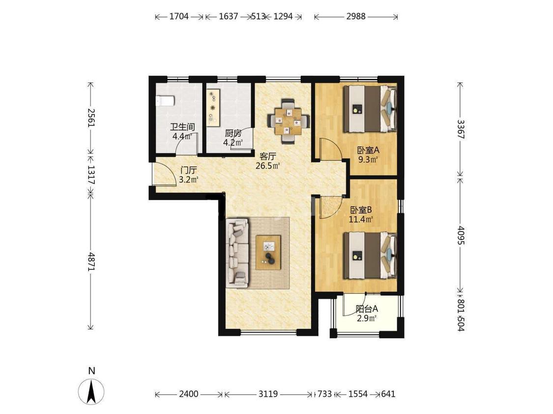 整租·银盛泰书香泮城