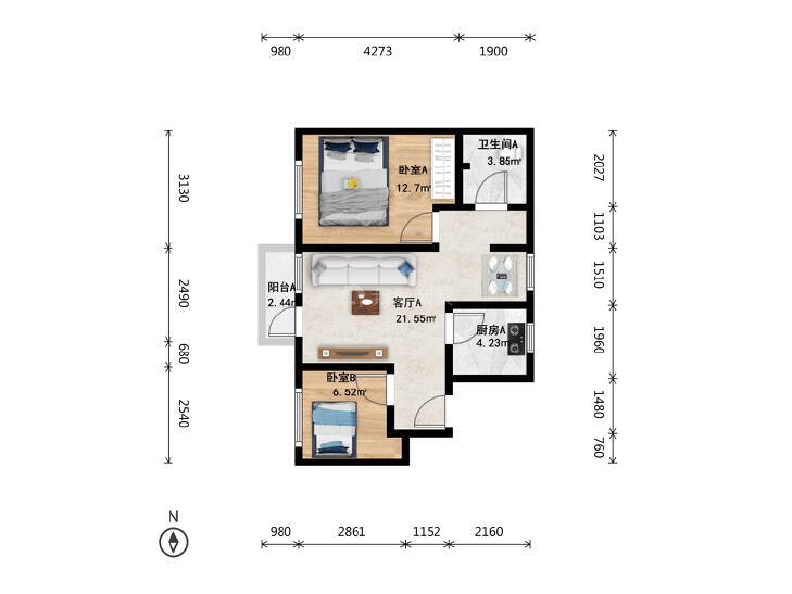 整租·长阳半岛(3号院)