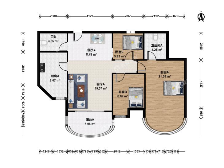 整租·珠江绿洲家园