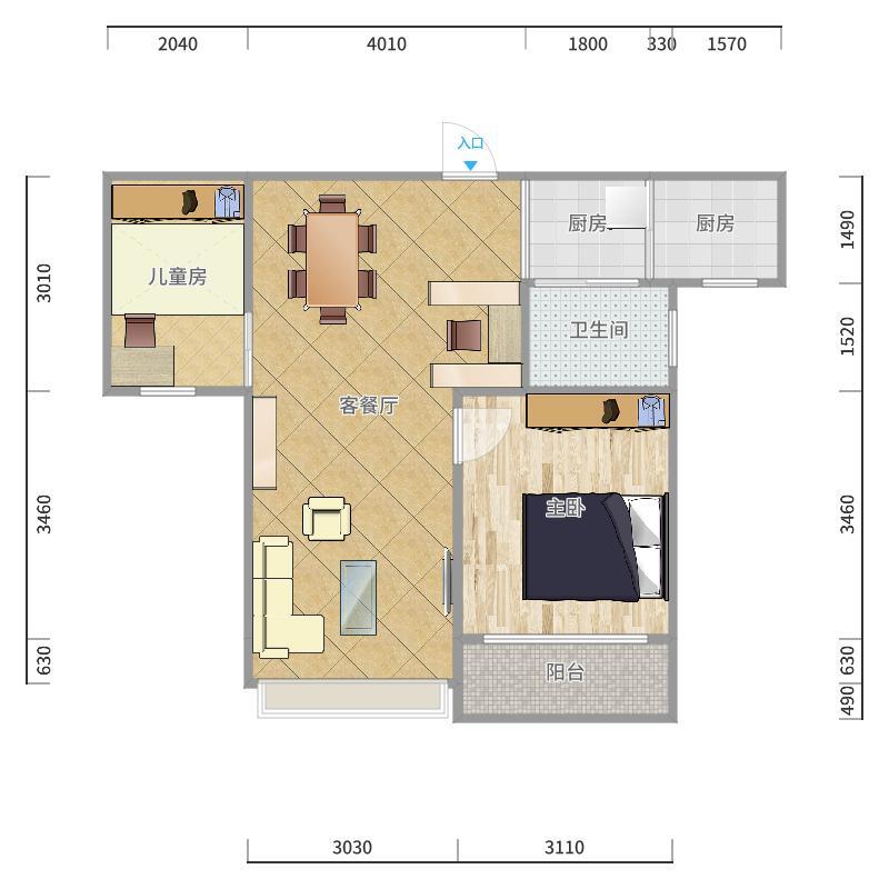 整租·玕南锦园