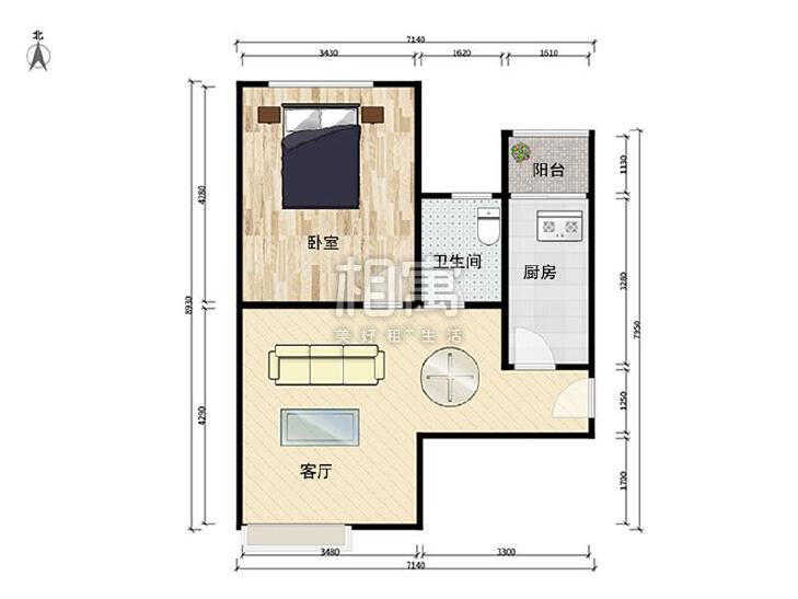 整租·DBC加州小镇(C区)