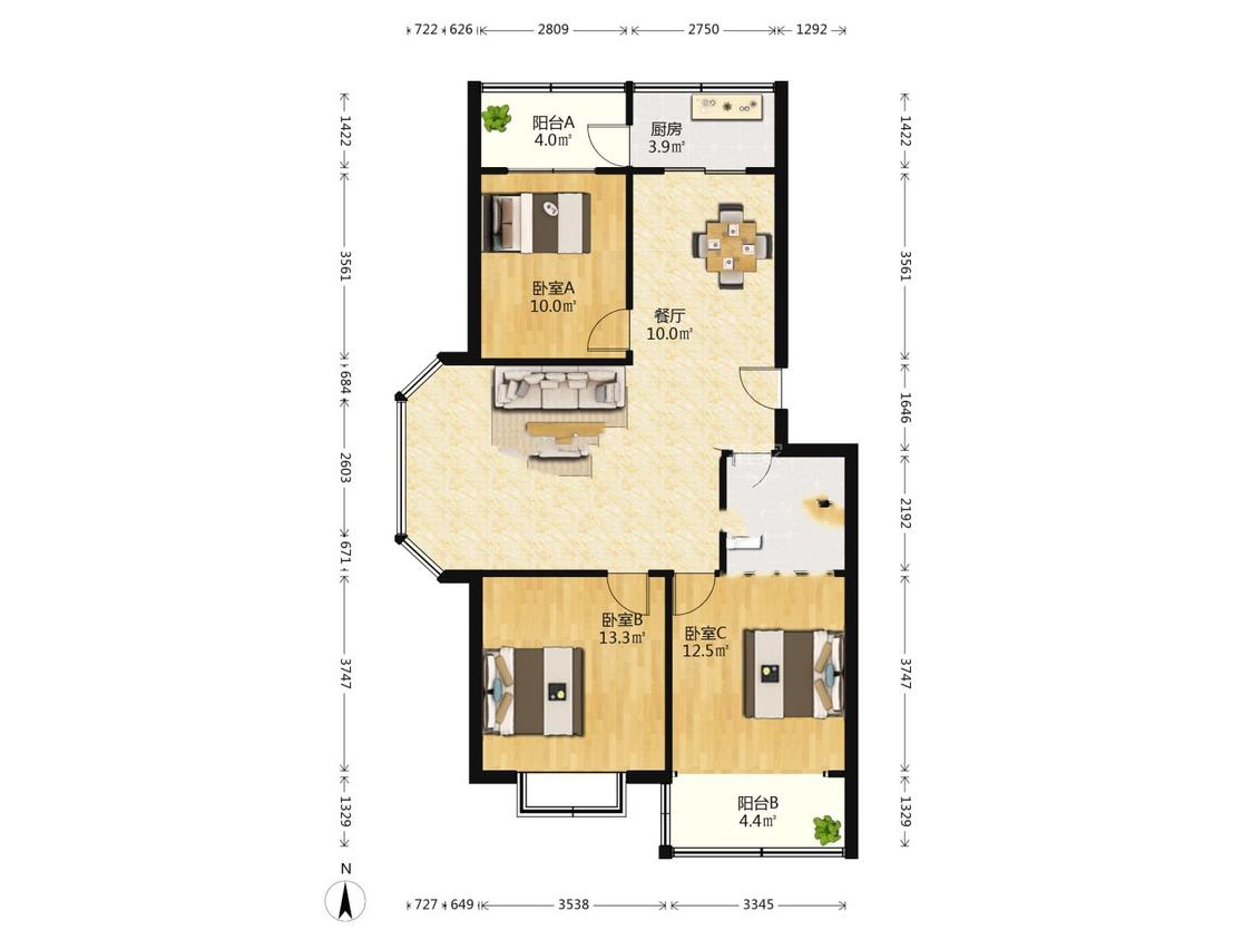 整租·德惠凤凰都