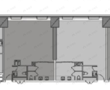 1室1厅建面107平户型图