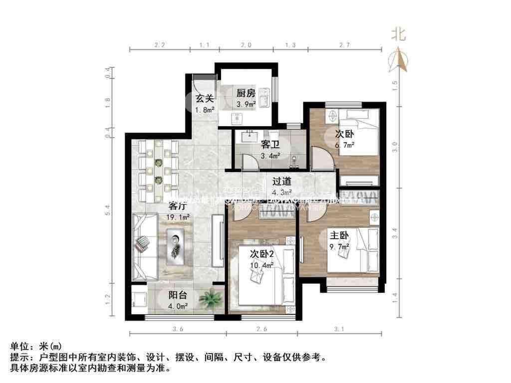 整租·龙湖水晶郦城(东区)