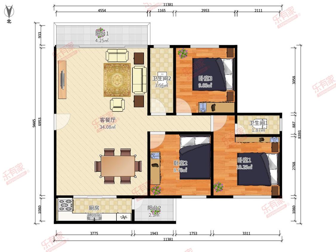 整租·中铭新达城