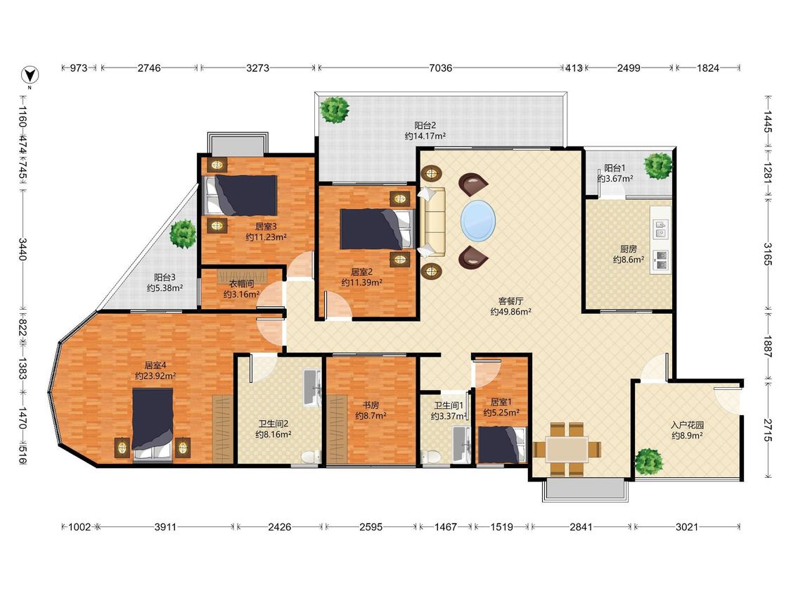 整租·中信星光名庭