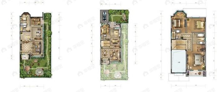 阳光城君山墅3室2厅4卫户型图