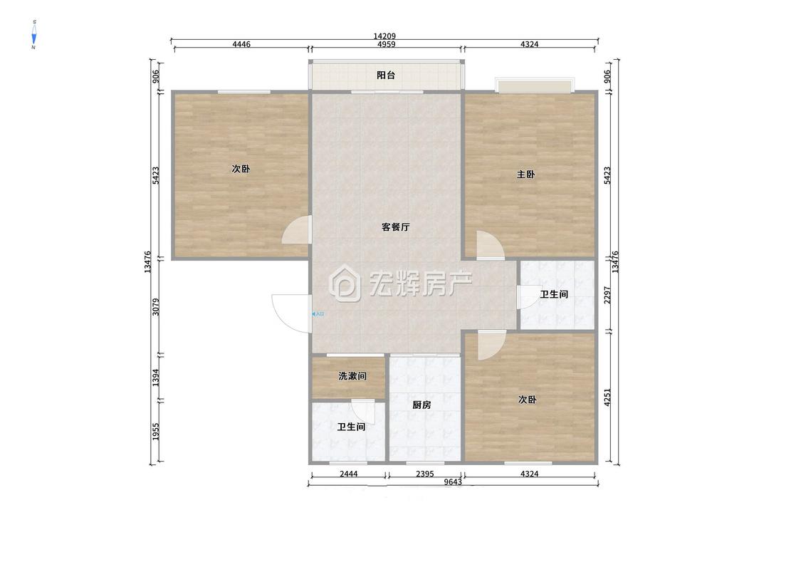 整租·雁滩科教城(二期)