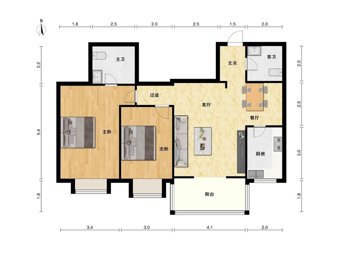 整租·汇通凤凰城小区