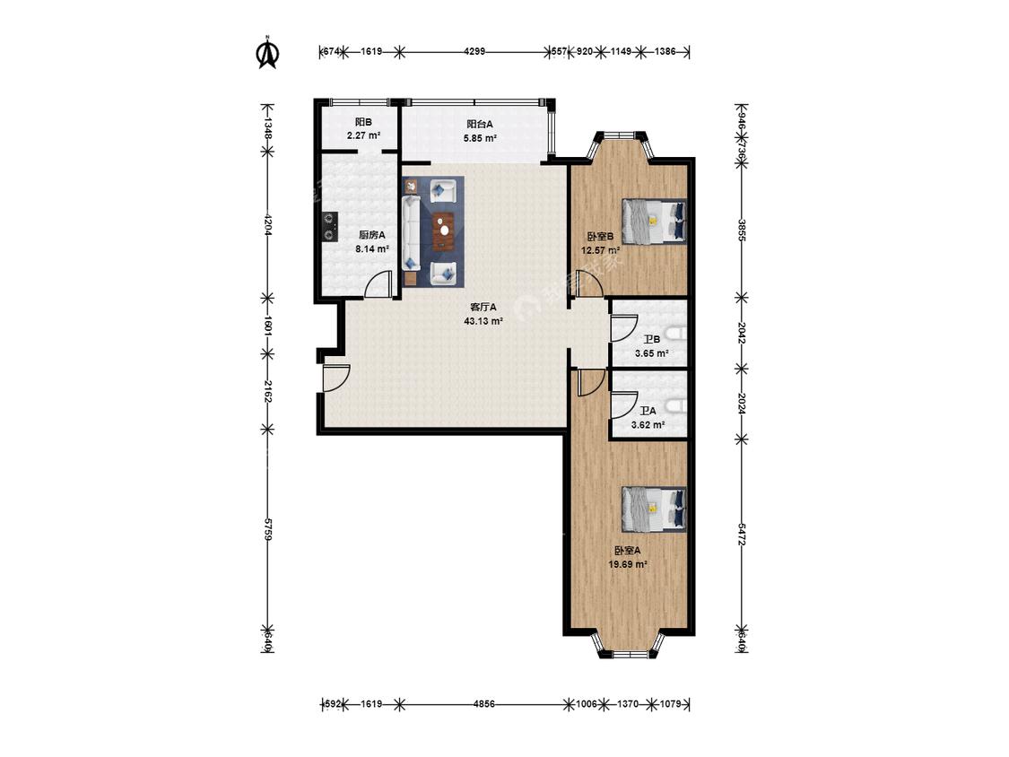 整租·畅茜园(景宜里)