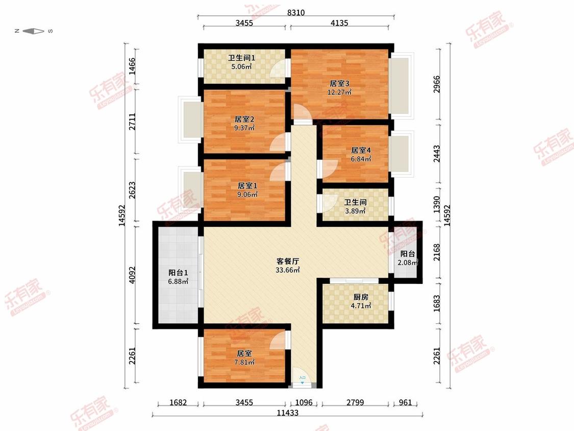 整租·越秀星汇名庭(鹤山)