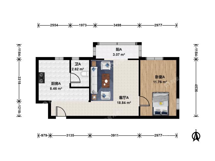 整租·丽都壹号