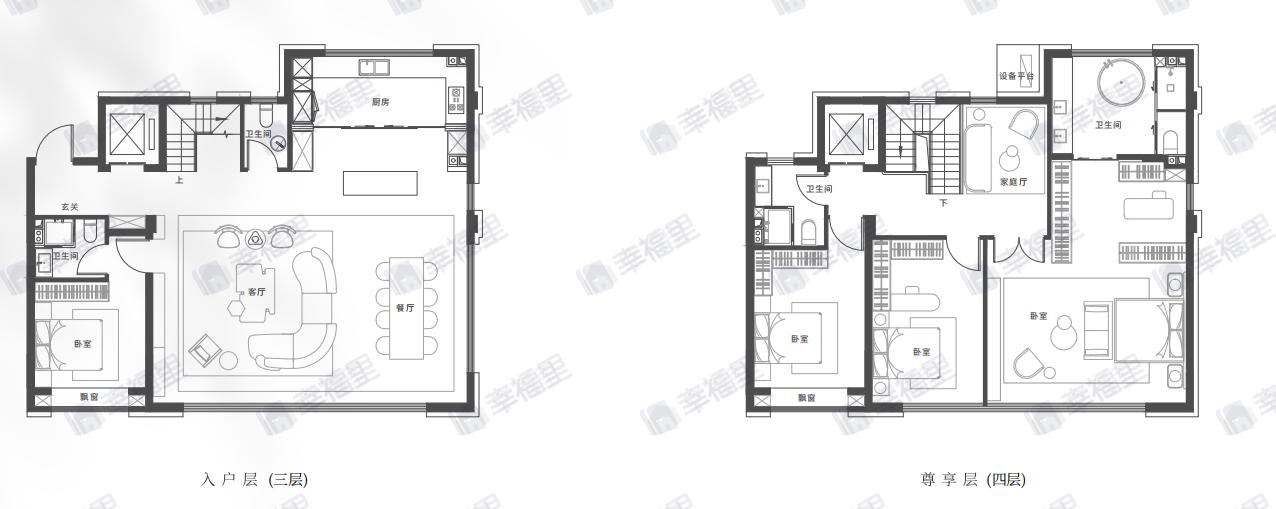 中建宸园4室3厅4卫户型图