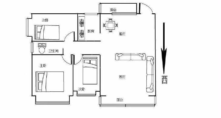 整租·创意英国小区(棕榈泉公园)