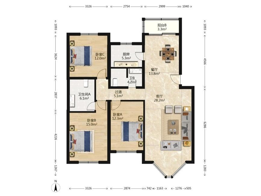 整租·草桥欣园(一区)