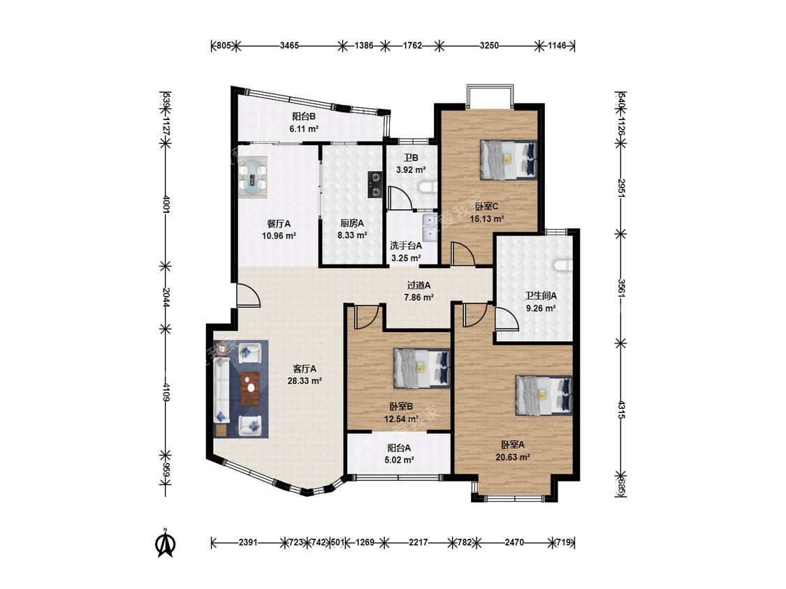 整租·仕嘉名苑