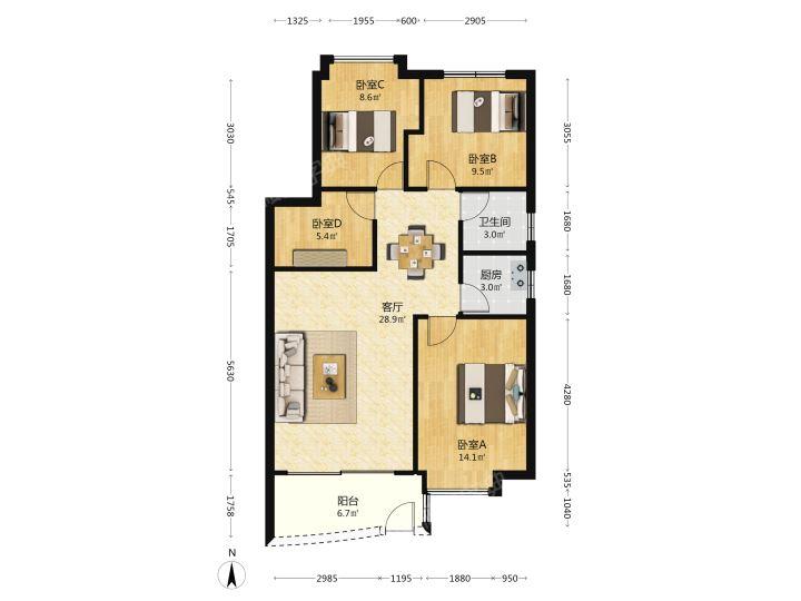 整租·日昌豪苑