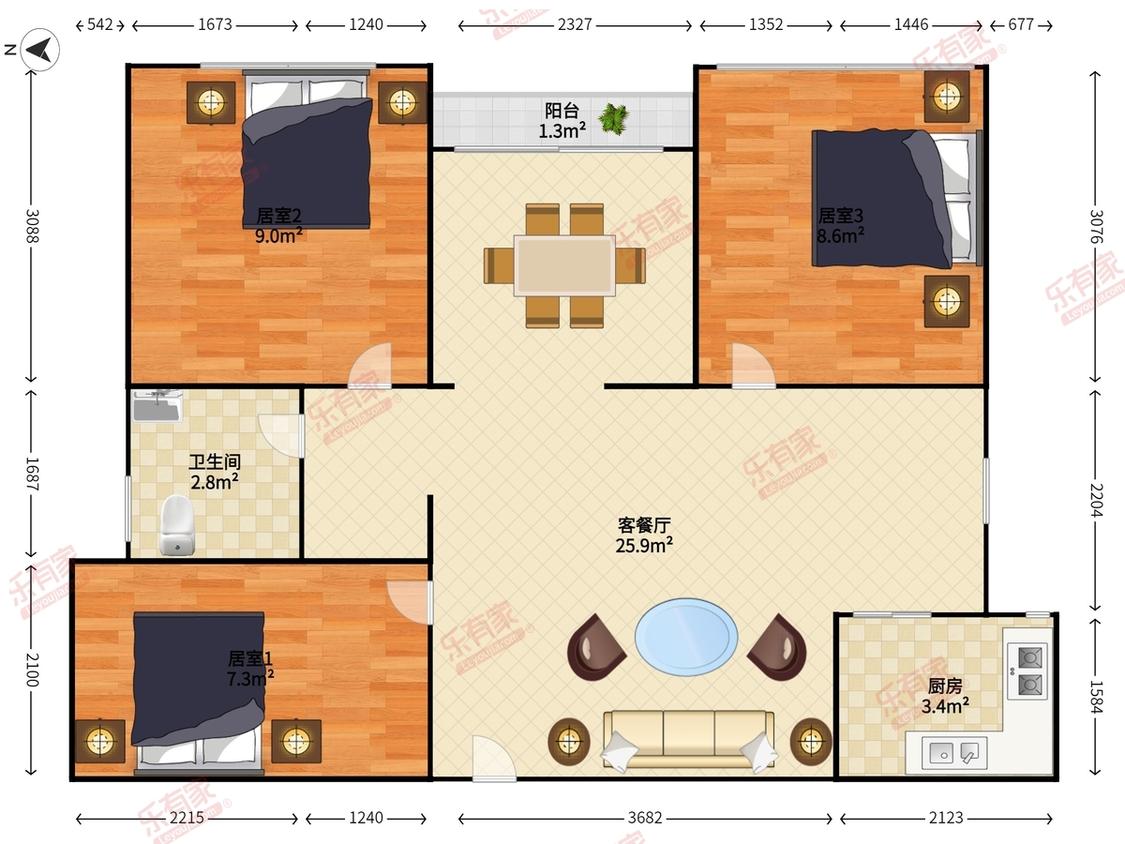 整租·惠恺新时代