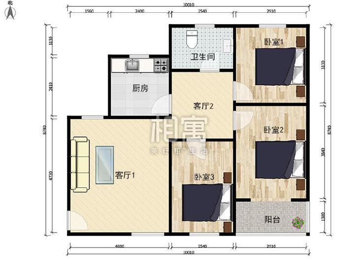 合租·育菲园东里