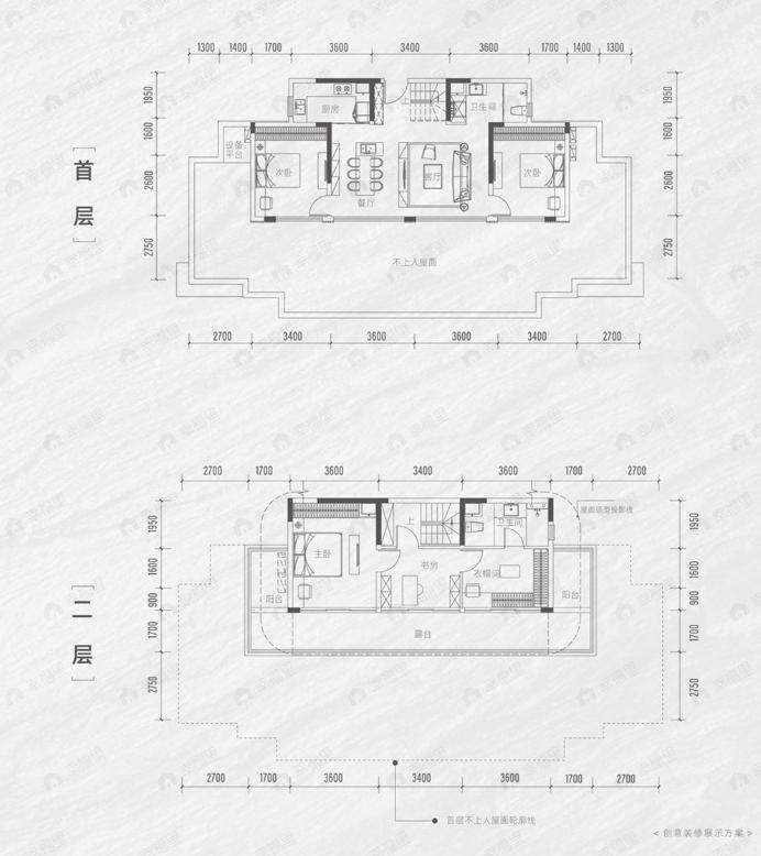 旭辉江来4室2厅2卫户型图