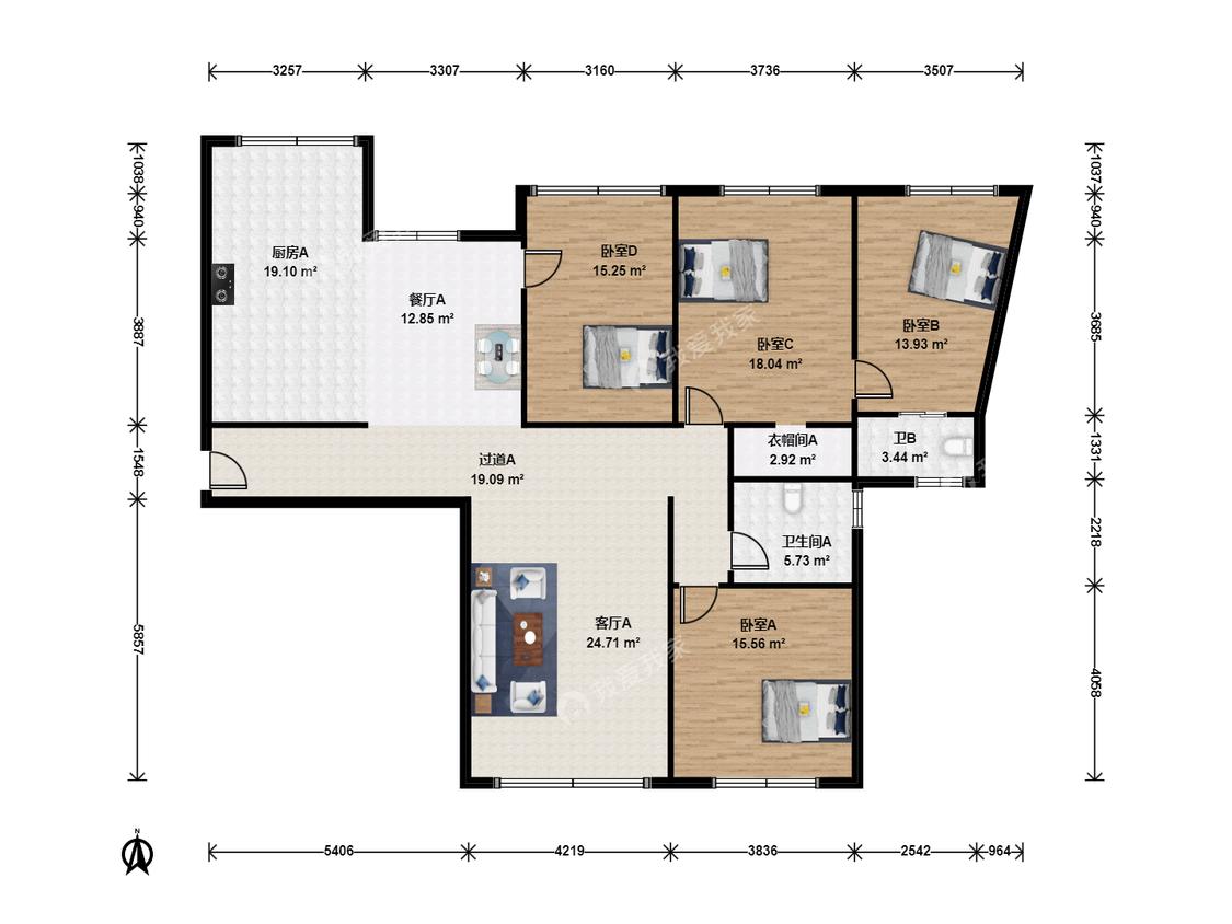 整租·汇豪天下