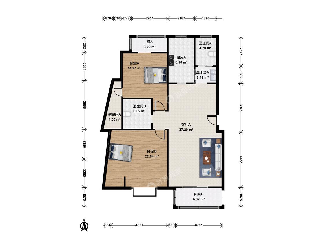 整租·同方锦城