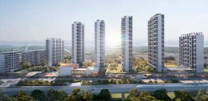 西安轨交绿城江语云庭未央 北客站/建面108平-740平