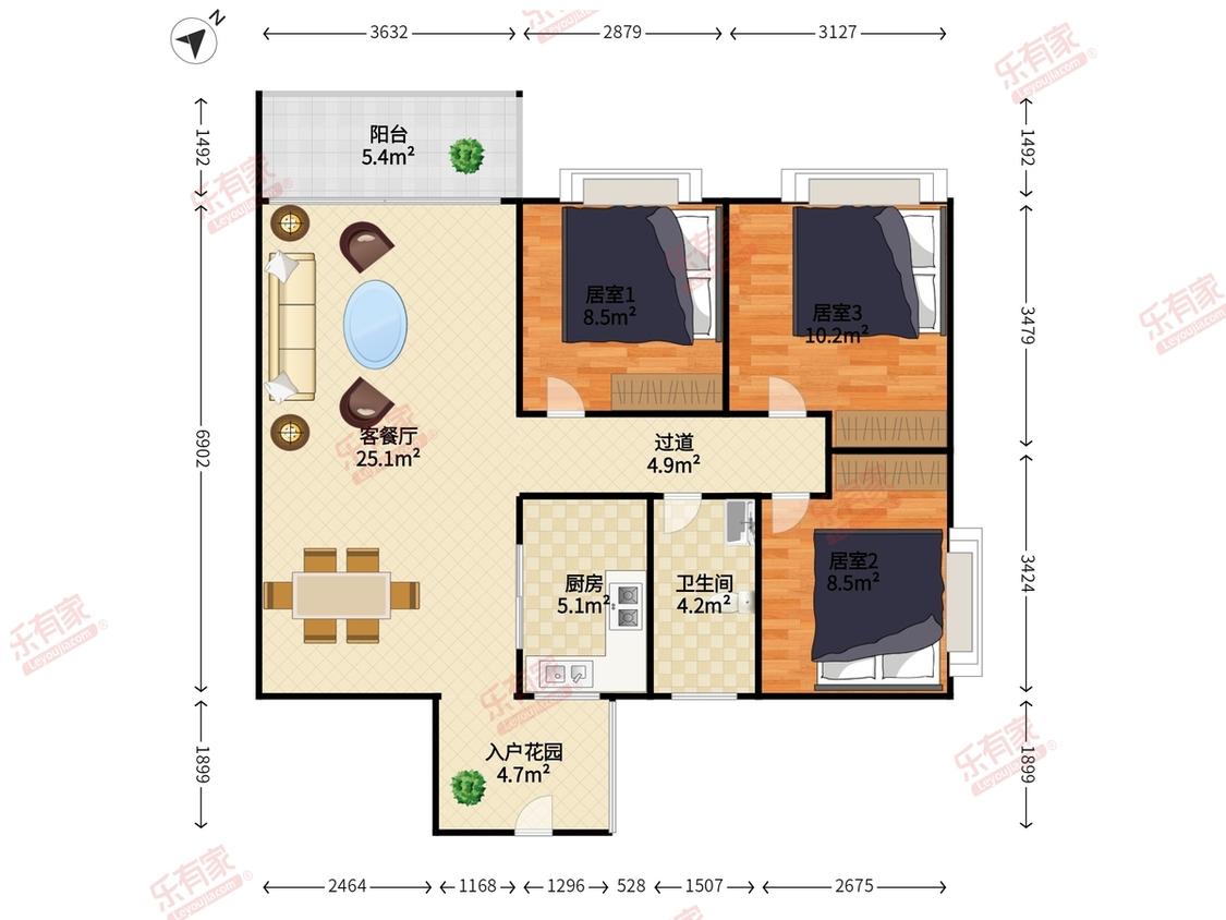 整租·越秀星汇名庭