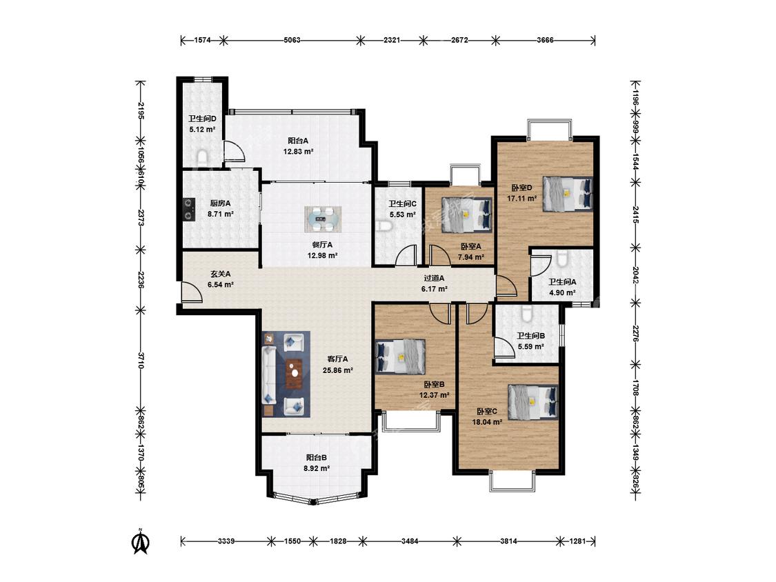 整租·雅居乐滨江国际(二期)