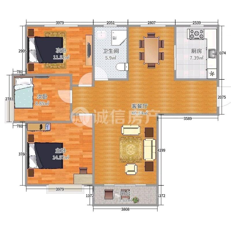 整租·瀚林苑(埇桥)