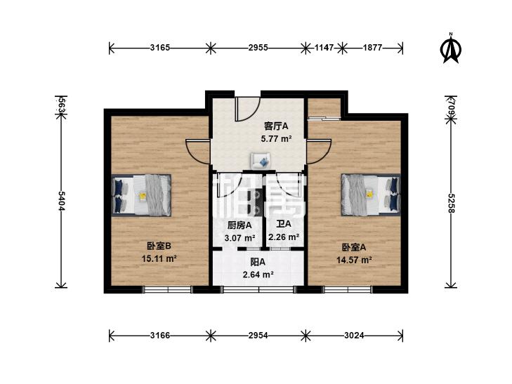整租·木樨地(北里)