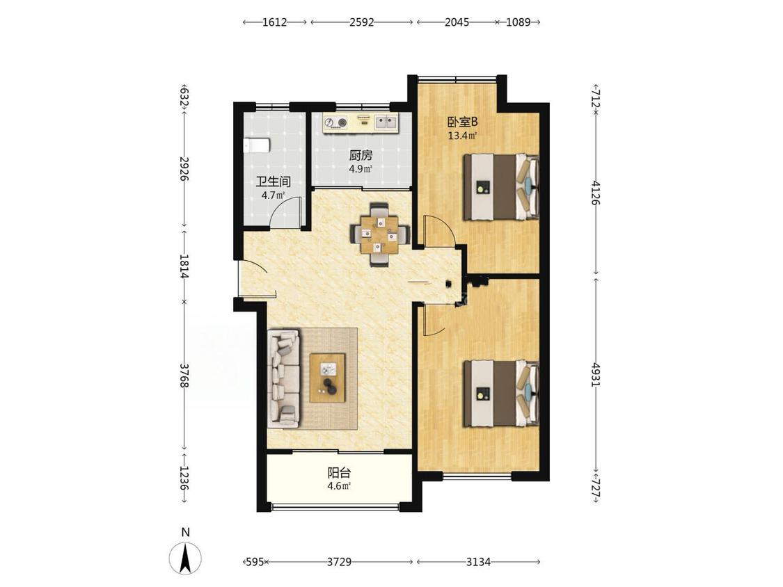 整租·德惠凤凰都