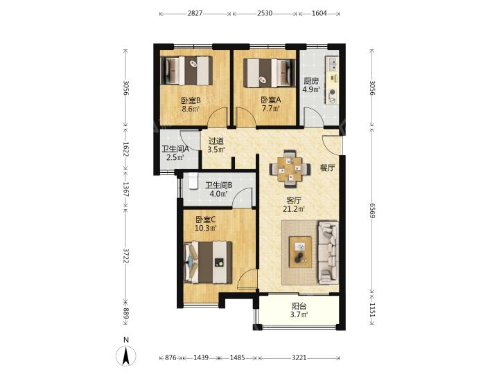 整租·合能公馆