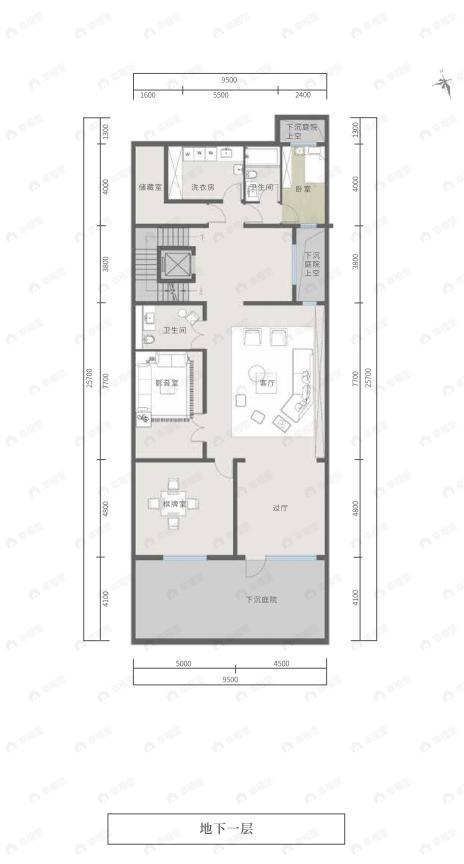 府右十八号6室4厅7卫户型图