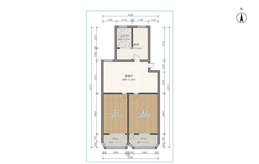 整租·宝山文华苑(三期)