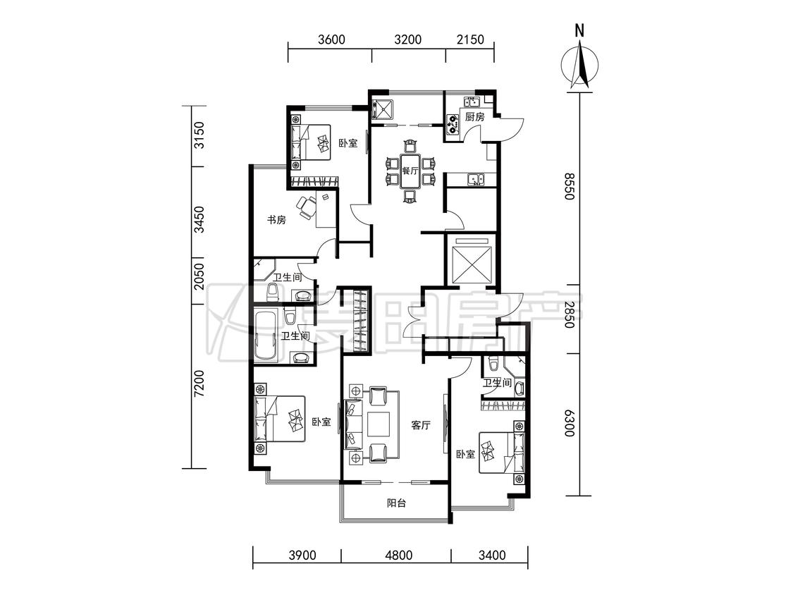 整租·中信沁园