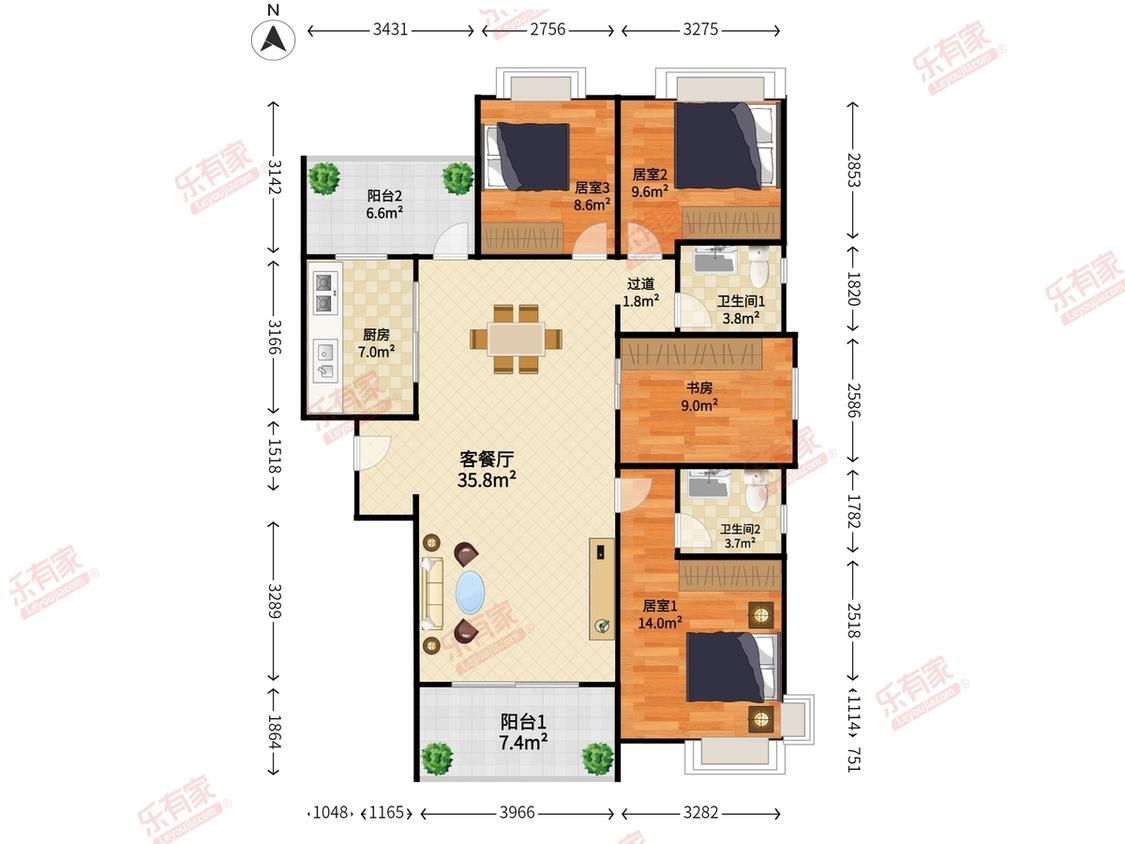 整租·水木年华