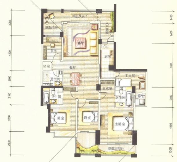 整租·盛高大城(二期）