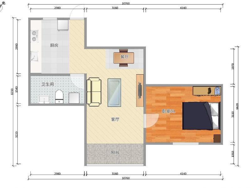 整租·望京西园(四区)