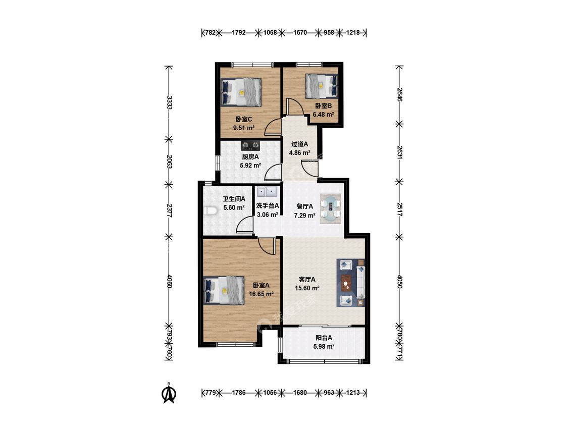 整租·中海8号公馆