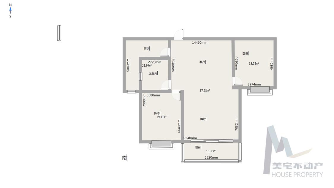 整租·信达现代城小区