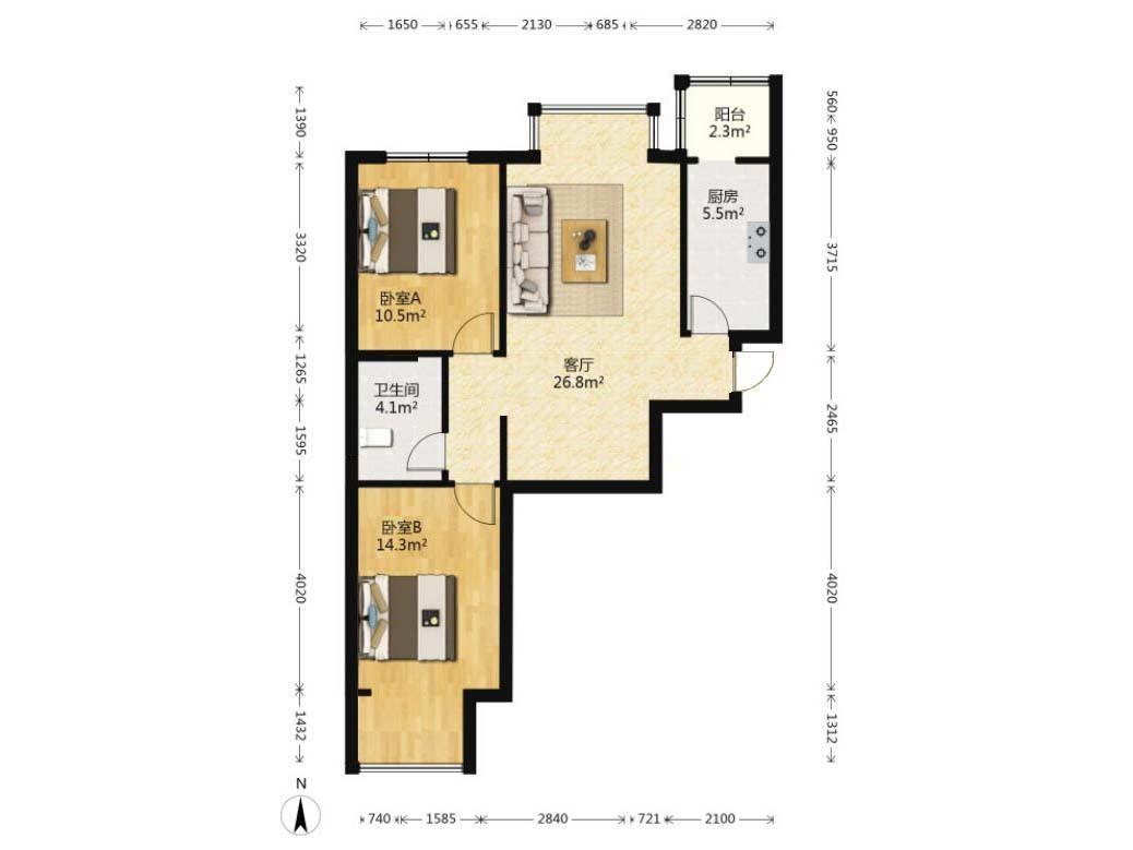 整租·花香小镇